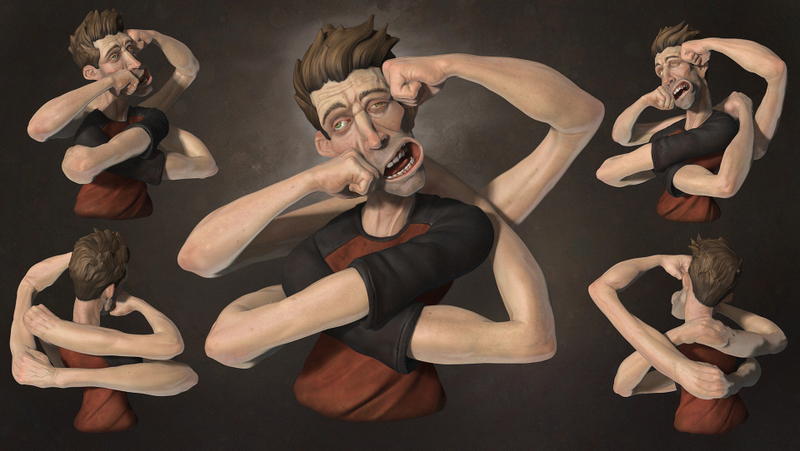 Illustration for article titled BIZARRO ART POST SHOULD HAVE WORDS, NOT PICTURES